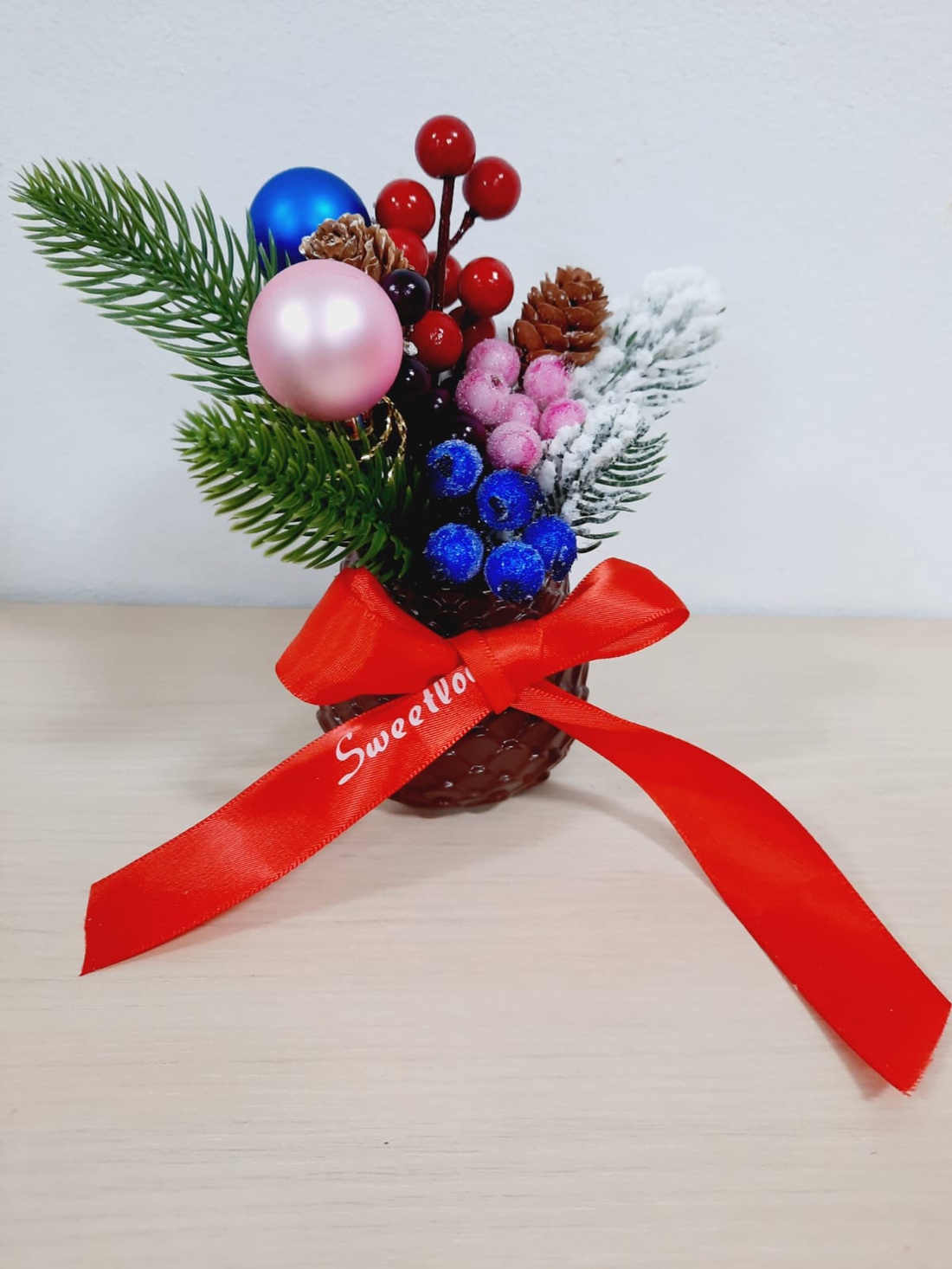 Decoratiune in recipient con maro - casă & stil de viață - accesorii pentru decorat casa - decorațiuni de masă și decorațiuni pentru rafturi  - decorațiuni de masă - Artynos.ro