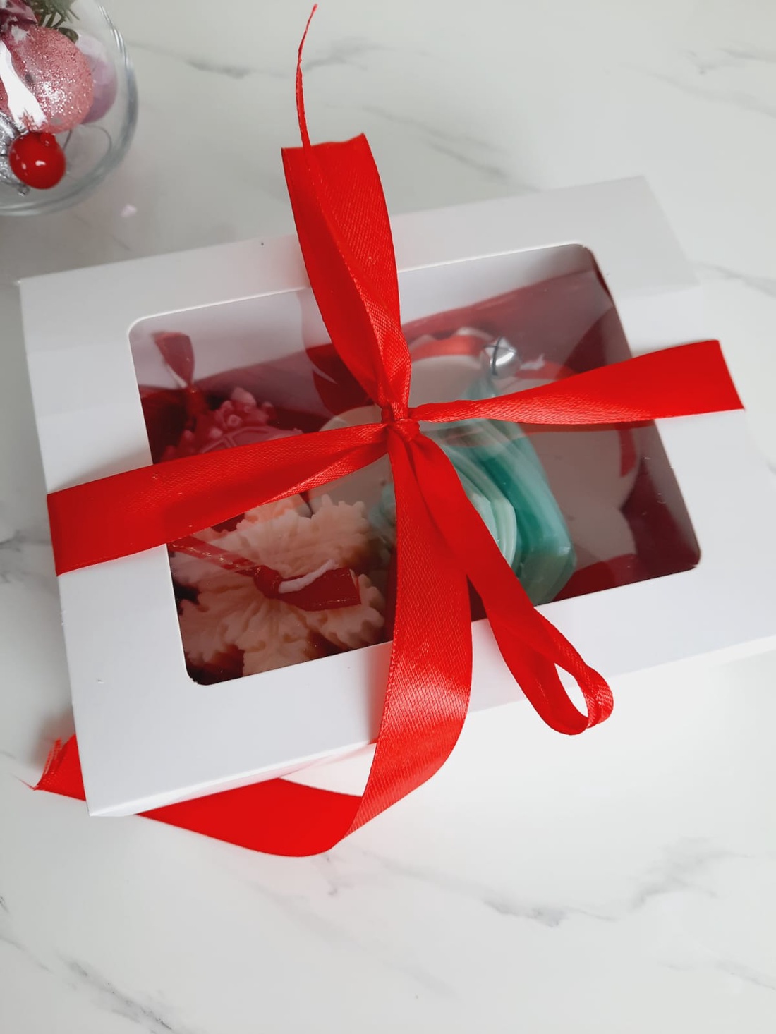 Set trei lumanari cu bradut - casă & stil de viață - lumânări, parfumuri, arome - lumânări și sfeșnice - Artynos.ro