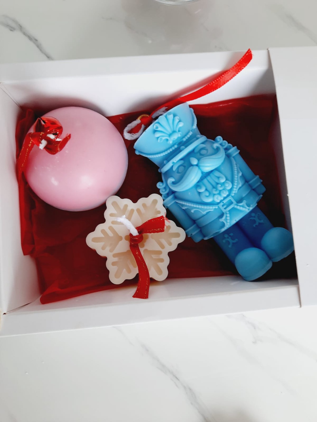 Set trei lumanari  - casă & stil de viață - lumânări, parfumuri, arome - lumânări și sfeșnice - Artynos.ro