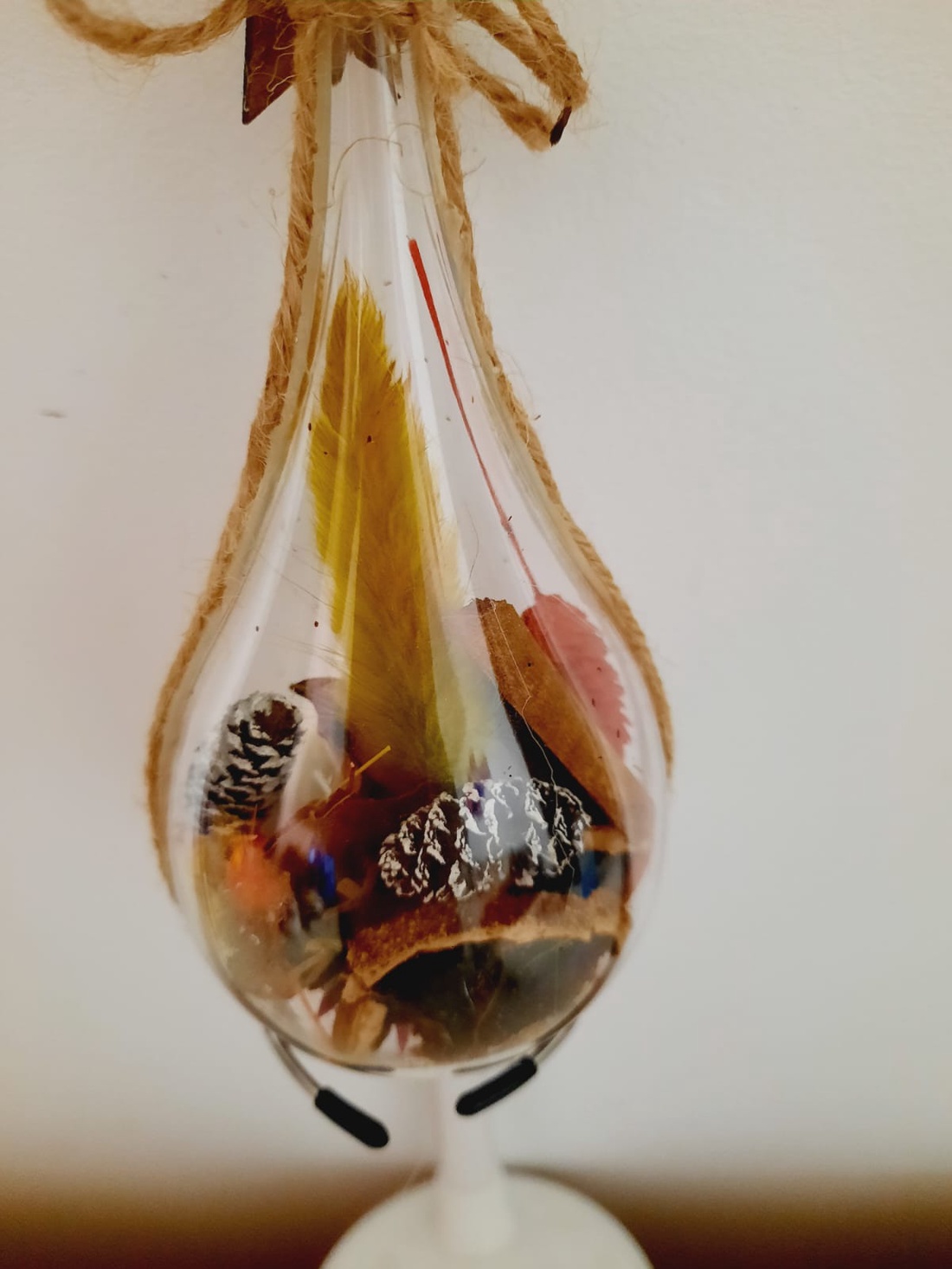 Glob lacrima cu stea - crăciun - decorațiuni de crăciun de casă - globuri de crăciun - Artynos.ro