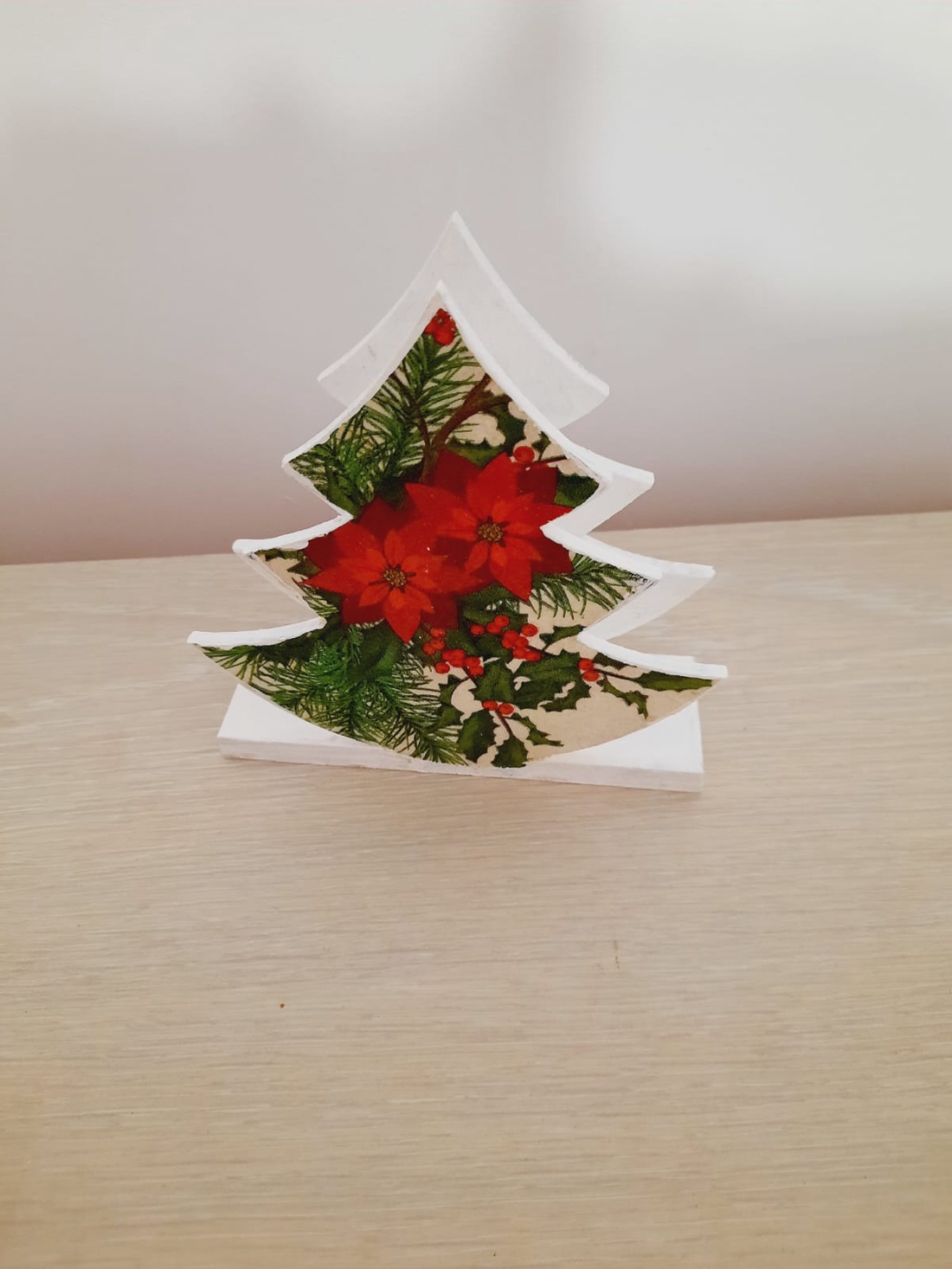 Suport servetele brad cu flori - casă & stil de viață - decorațiuni de casă - decorațiuni de masă și rafturi - decorațiuni de masă - Artynos.ro