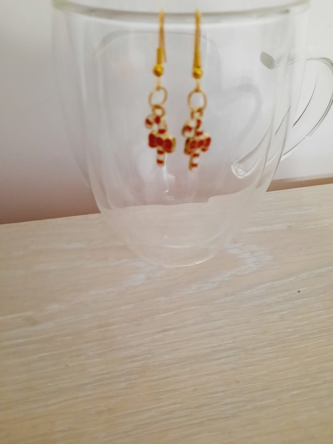 Cercei cu tortita scurti - bijuterii - cercei - cercei cu figurine - Artynos.ro