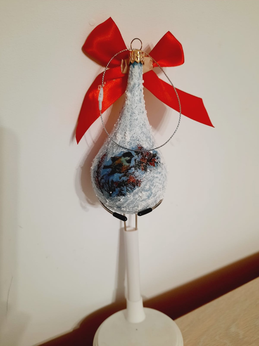 Glob lacrima - crăciun - decorațiuni de crăciun de casă - globuri de crăciun - Artynos.ro