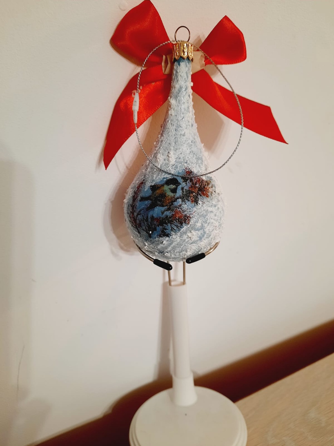 Glob lacrima - crăciun - decorațiuni de crăciun de casă - globuri de crăciun - Artynos.ro