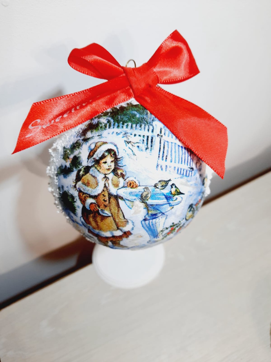 Glob rotund - crăciun - decorațiuni de crăciun de casă - globuri de crăciun - Artynos.ro