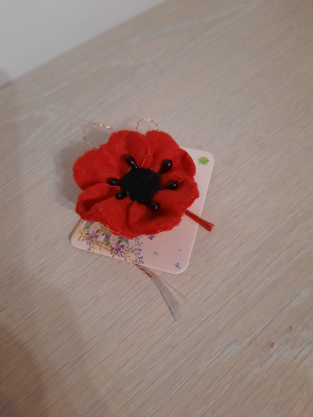 Mac brosa - bijuterii - broșe - Artynos.ro