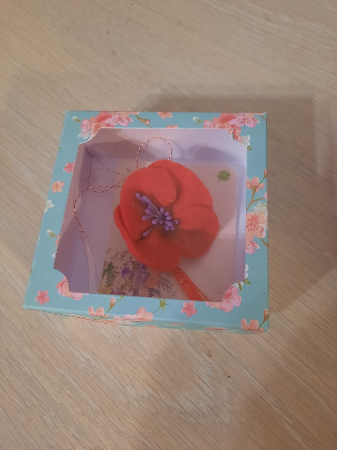 Mac mic brosa - bijuterii - broșe - Artynos.ro