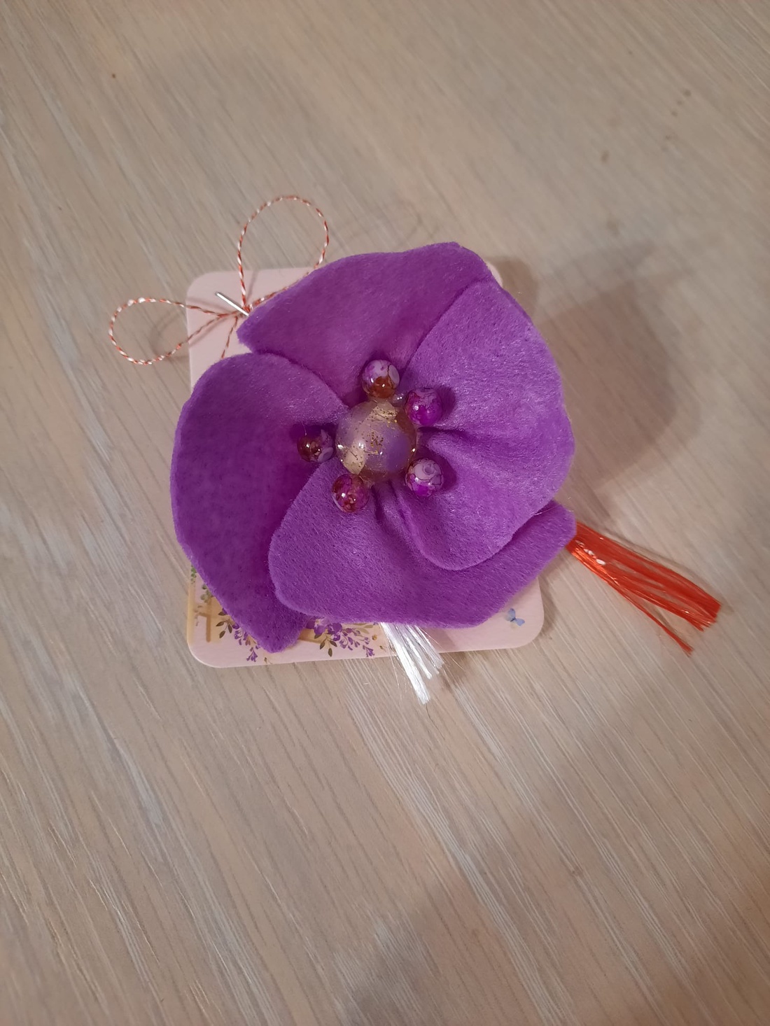 Brosa floare  - bijuterii - broșe - Artynos.ro