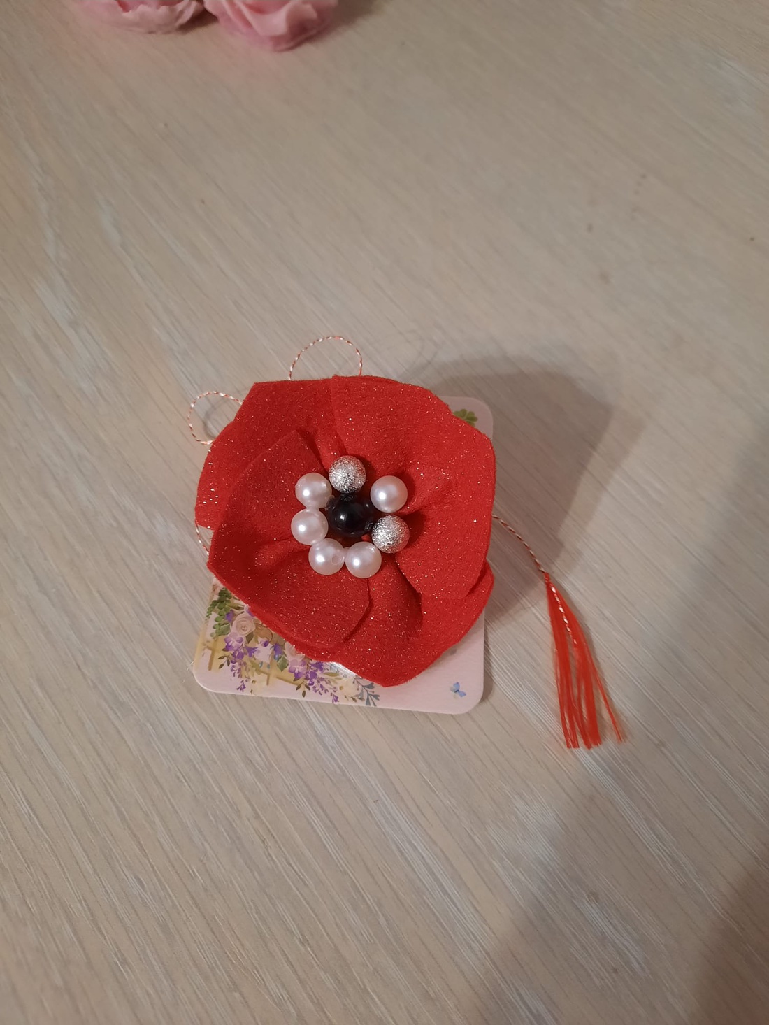 Brosa floare  - bijuterii - broșe - Artynos.ro