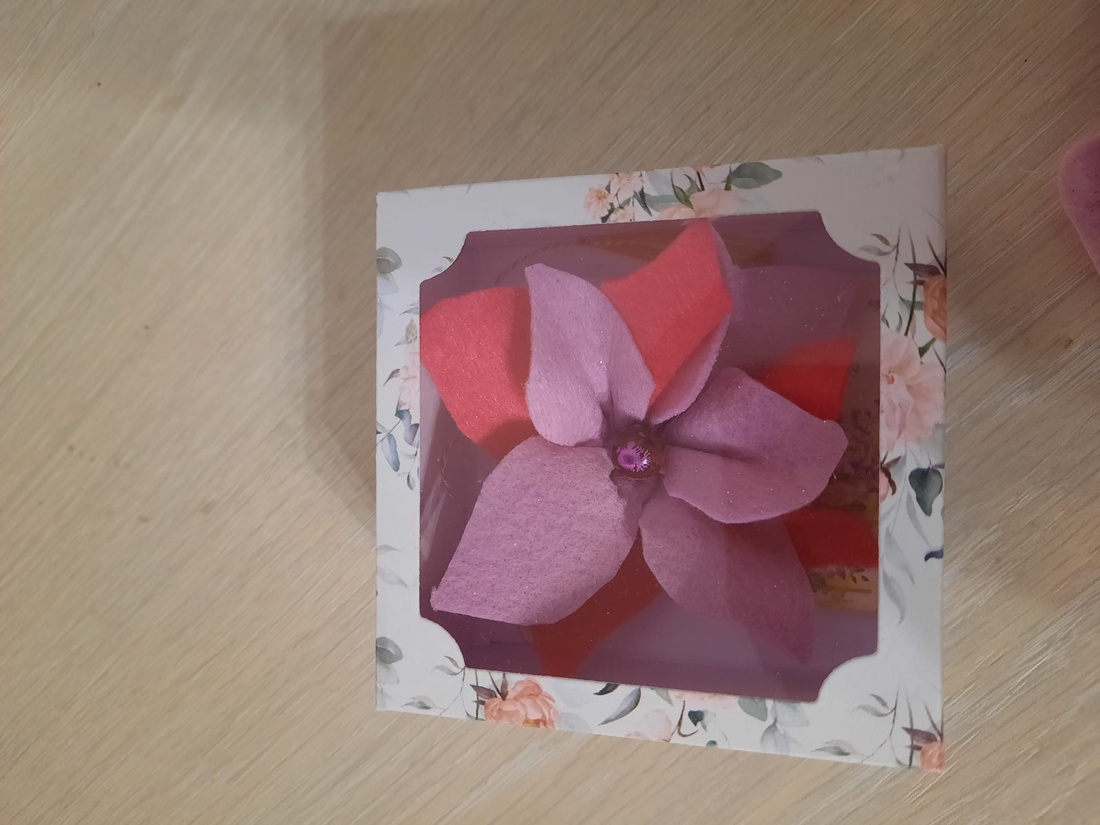 Brosa floare  - bijuterii - broșe - Artynos.ro