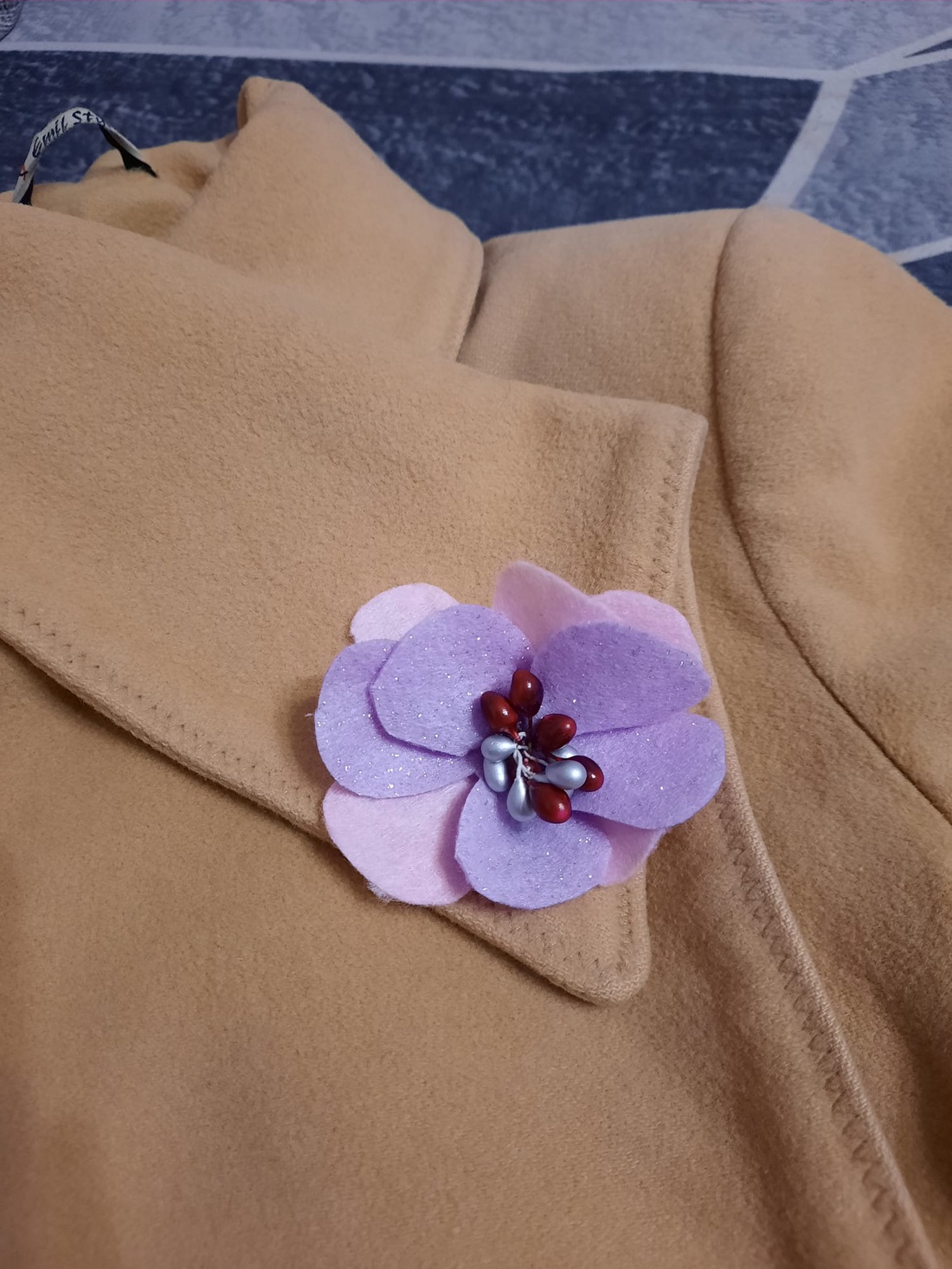 Brosa floare  - bijuterii - broșe - Artynos.ro