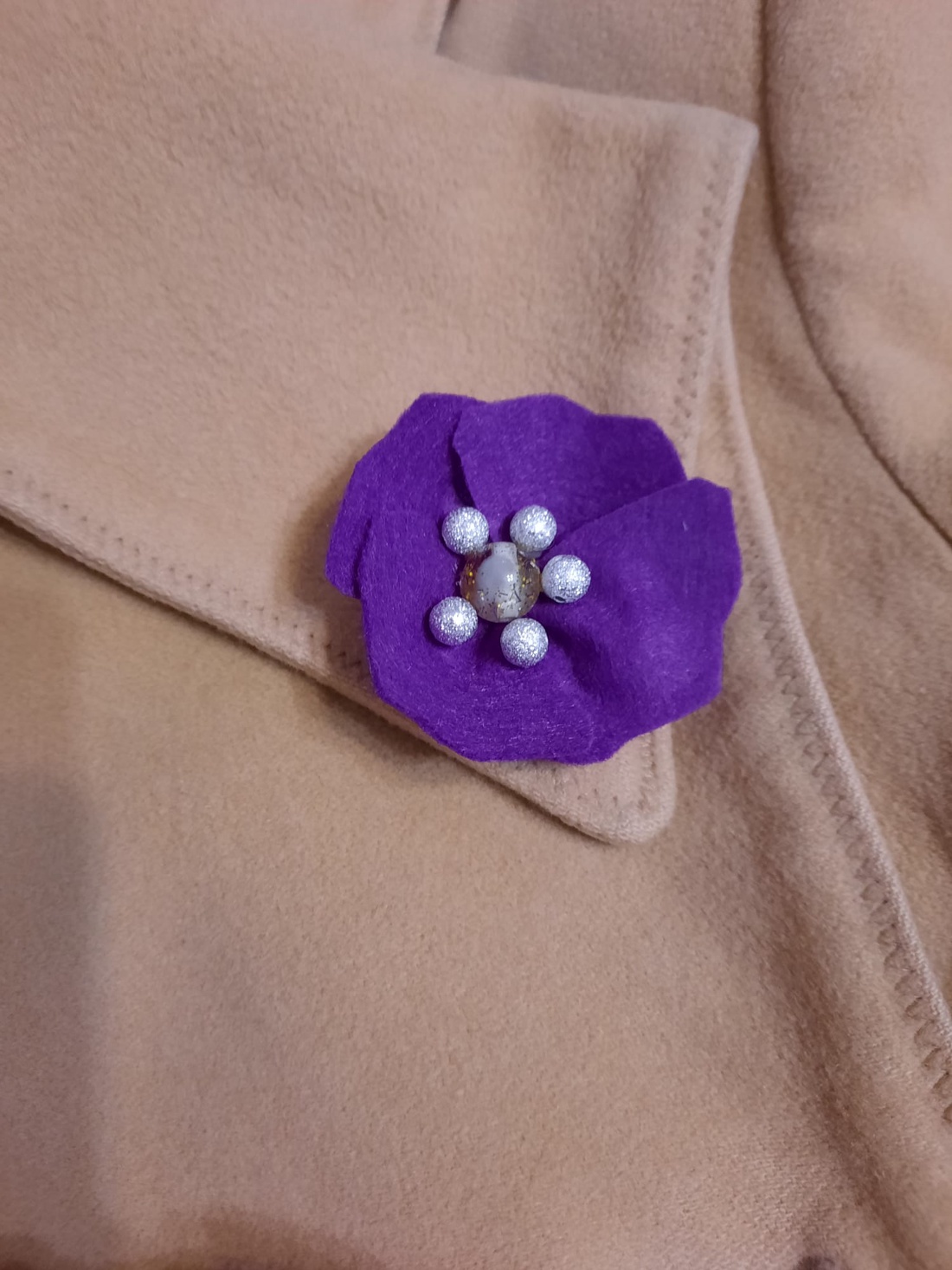 Brosa floare  - bijuterii - broșe - Artynos.ro