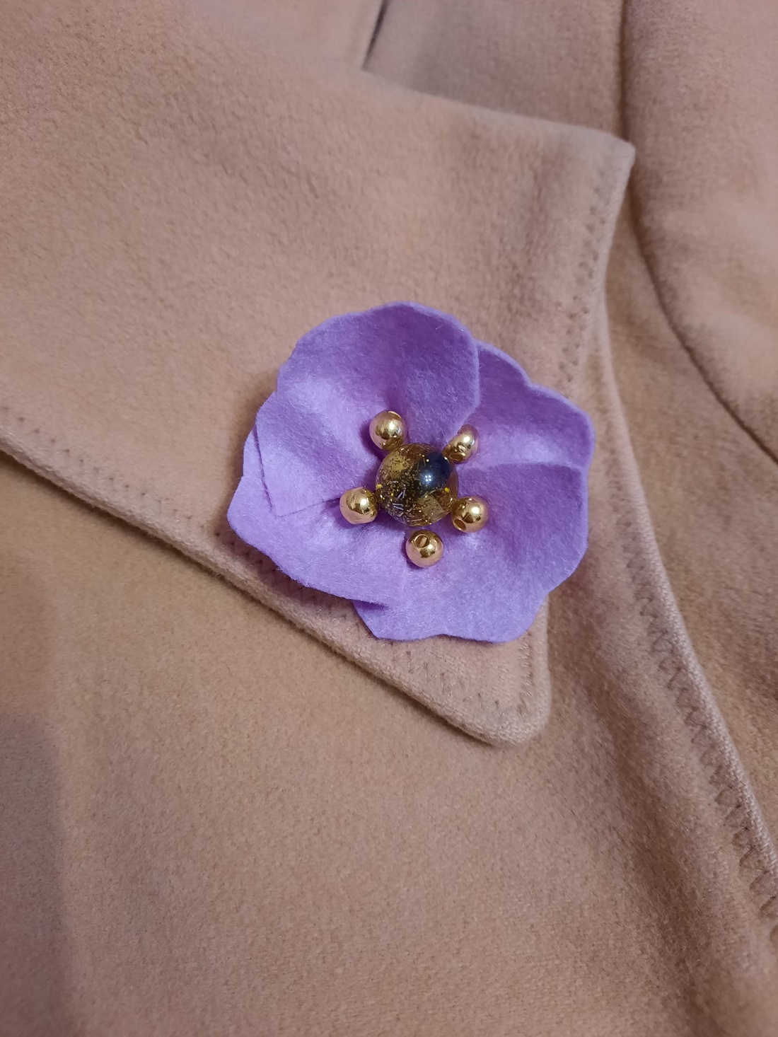 Brosa floare  - bijuterii - broșe - Artynos.ro