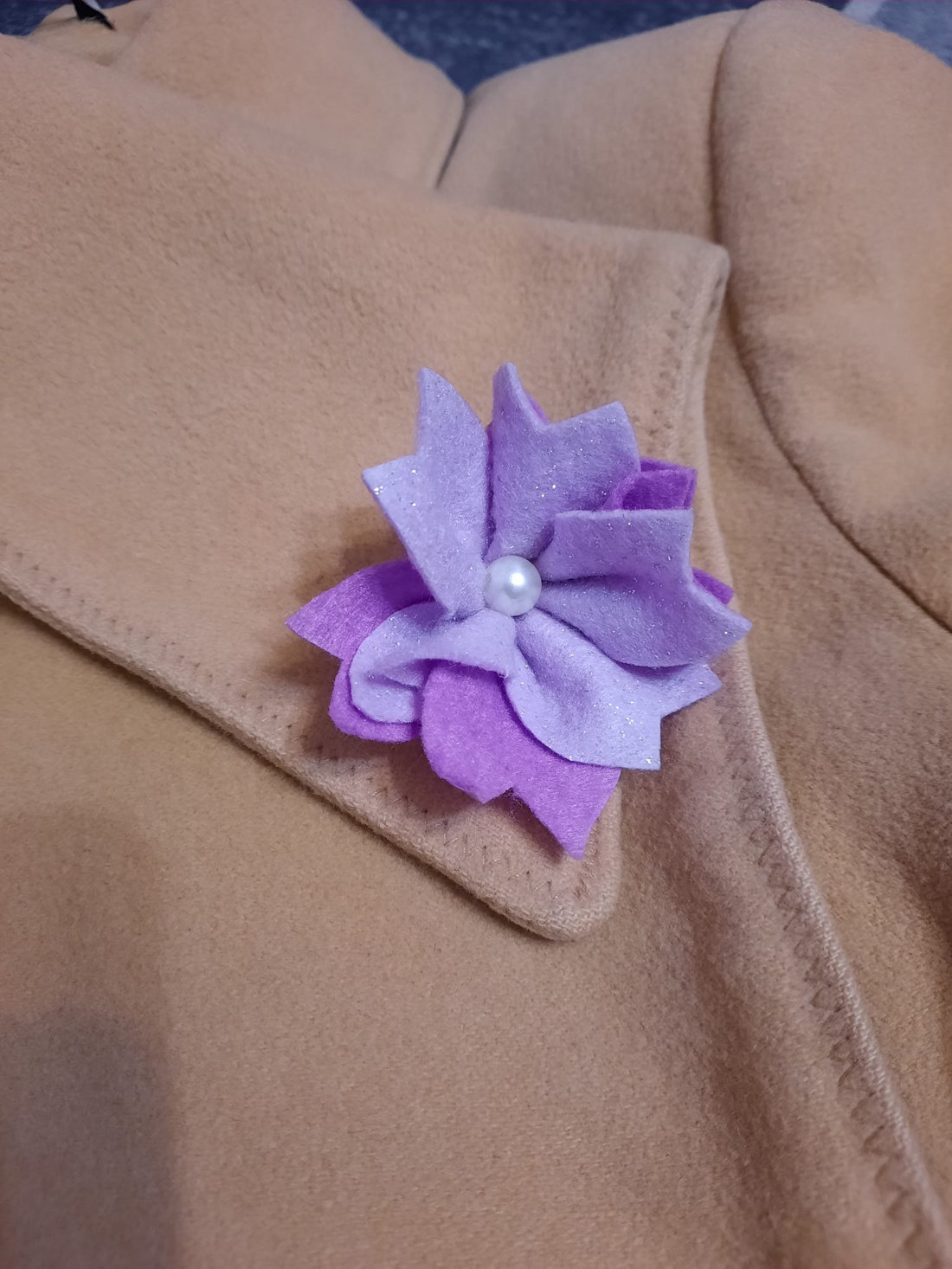 Brosa floare  - bijuterii - broșe - Artynos.ro