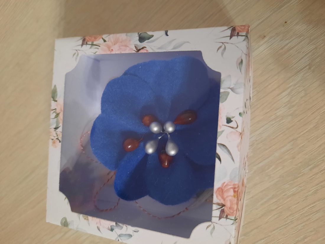 Brosa anemona  - bijuterii - broșe - Artynos.ro