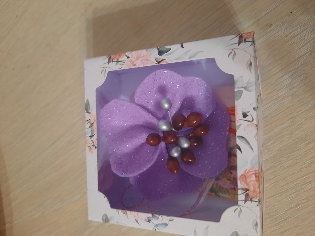 Brosa anemona  - bijuterii - broșe - Artynos.ro