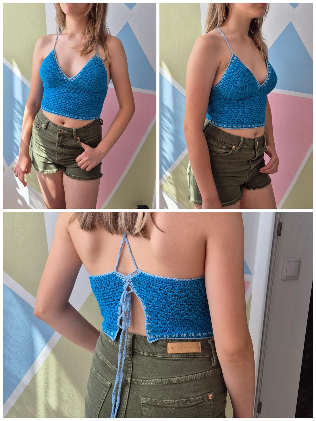Bustieră croșetată Cer deschis - îmbrăcăminte și modă - haine damă - tricou și top de damă - Artynos.ro Bustieră croșetată Cer deschis - îmbrăcăminte și modă - haine damă - tricou și top de damă - Artynos.ro