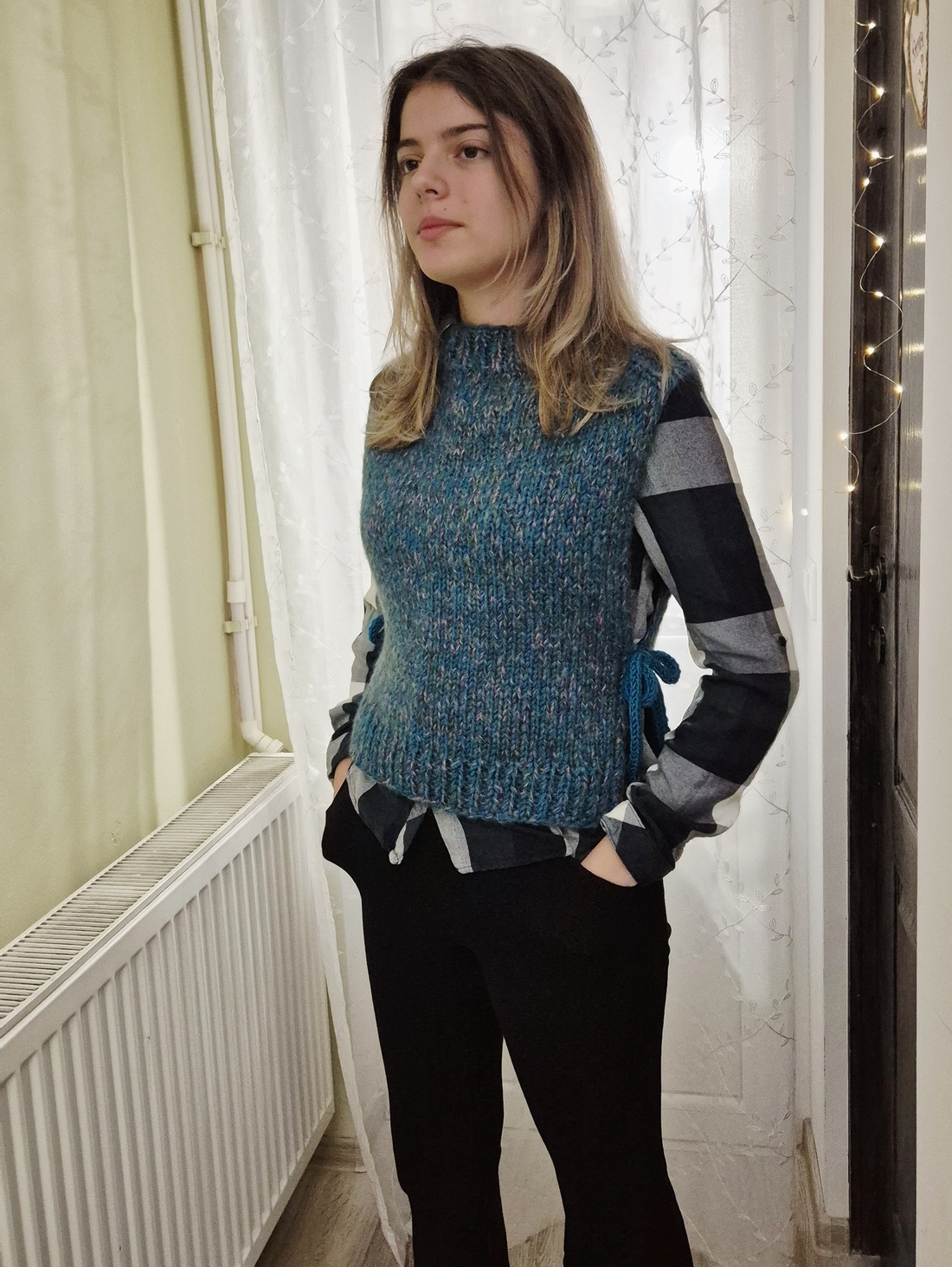 Vestă Soft Cloud  Mix Premium de Merino, Alpaca și Kid Mohair - îmbrăcăminte și modă - haine damă - vestă femei - Artynos.ro