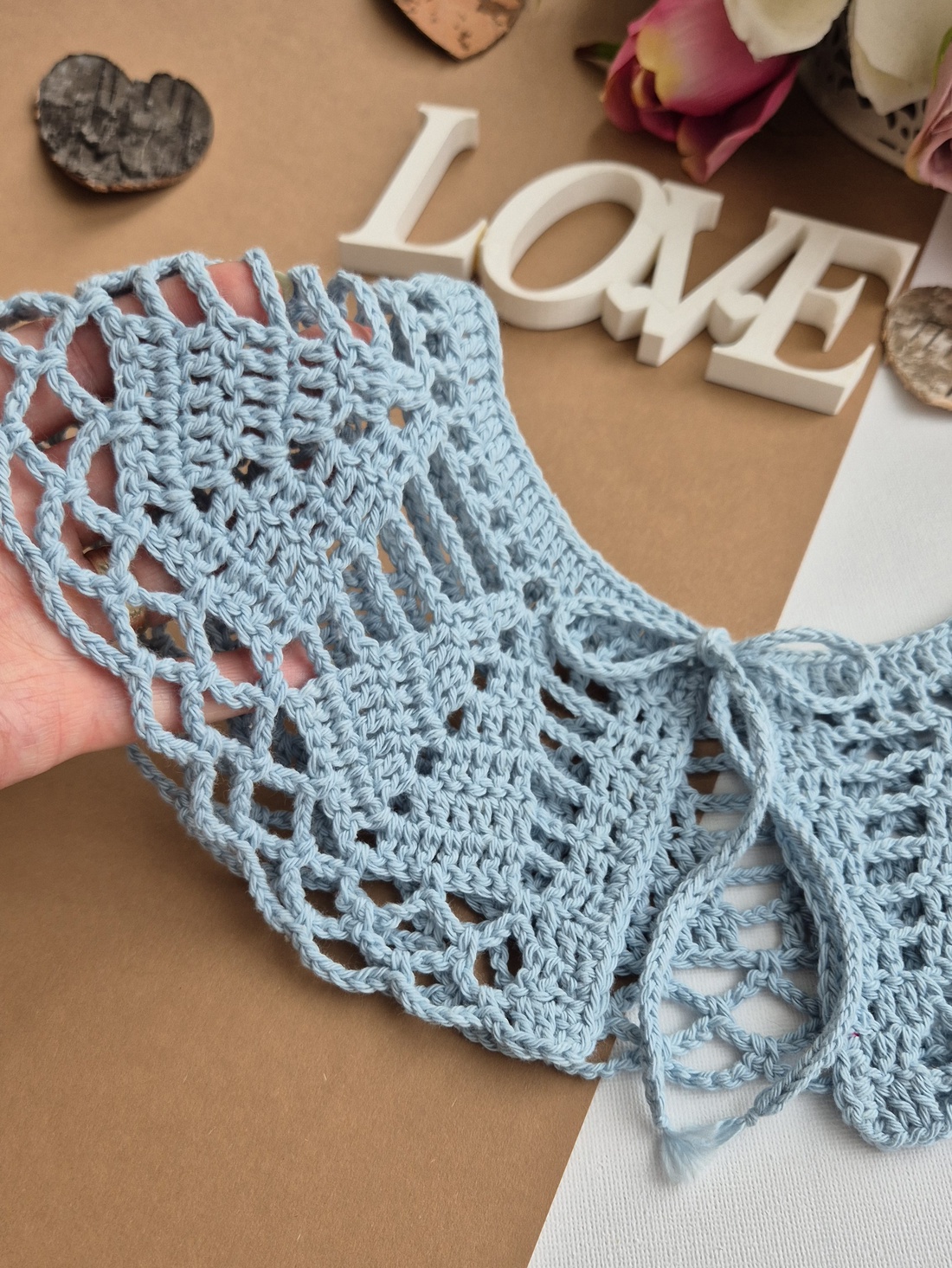 Guler Între rânduri - dantelat - îmbrăcăminte și modă - haine damă - bluze damă - Artynos.ro