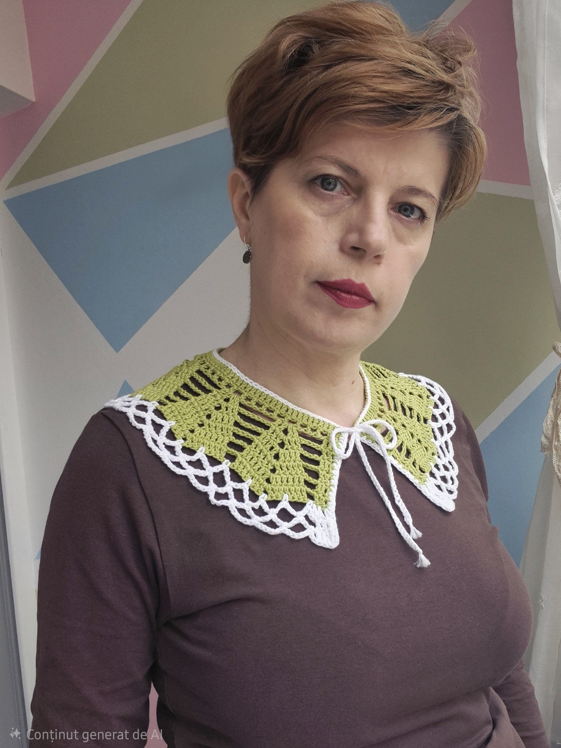 Guler Între rânduri - dantelat - îmbrăcăminte și modă - haine damă - bluze damă - Artynos.ro