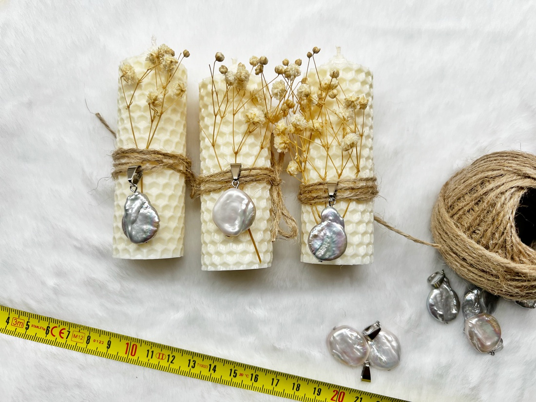 Pandantiv perlă baroc  - accessorii și unelte - mărgea, componente de bijuterii - perlă adevărată - Artynos.ro