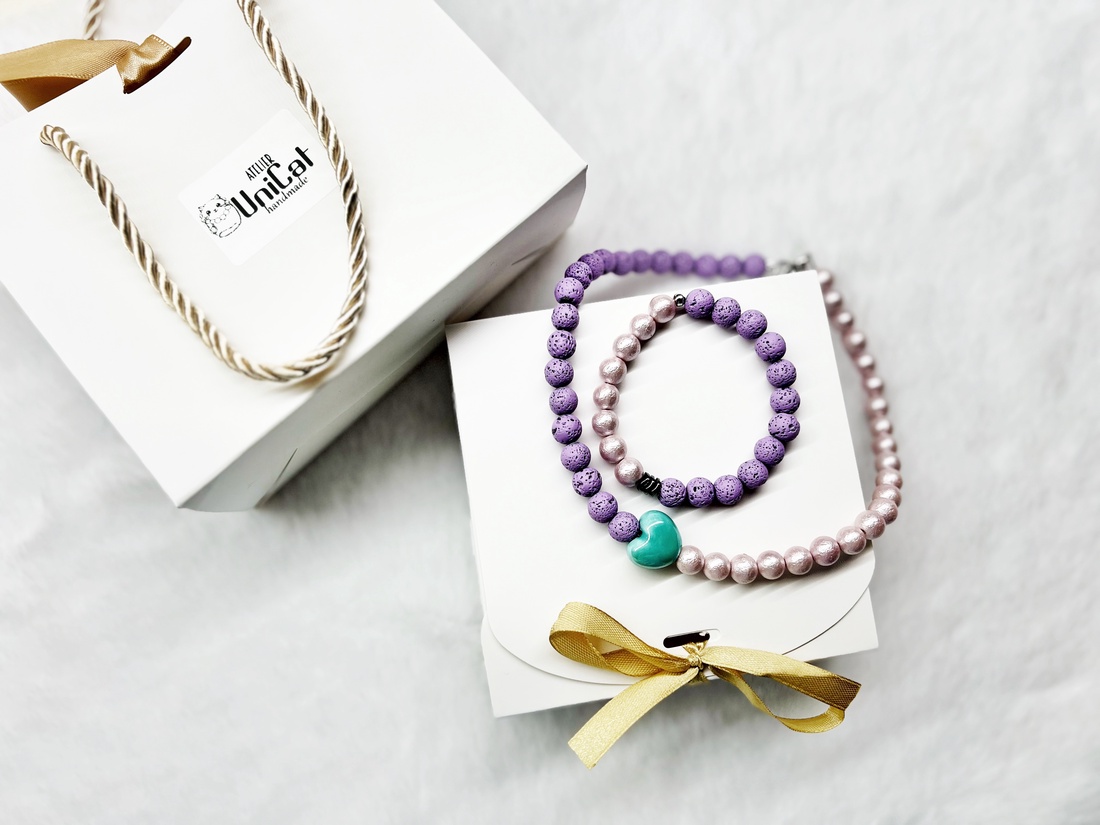 Bratara pe elastic - bijuterii - brățări - brățări din pietre semiprețioase - Artynos.ro