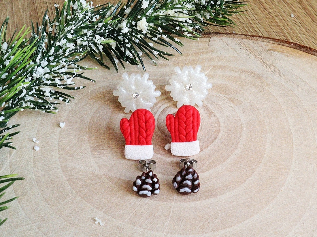 Cercei Winter Joy - bijuterii - cercei - cercei și ornamente pentru urechi - Artynos.ro