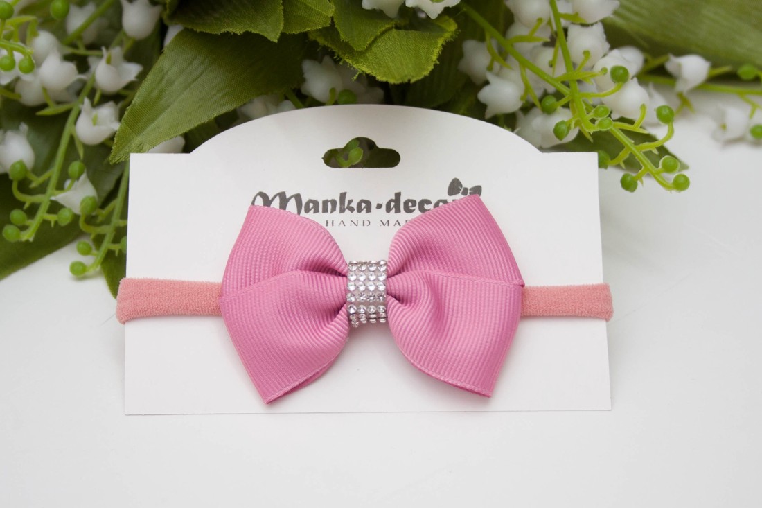 Bentiță elastică pentru păr - Raspberry Pink - îmbrăcăminte și modă - accesorii păr - accesorii de păr - Artynos.ro