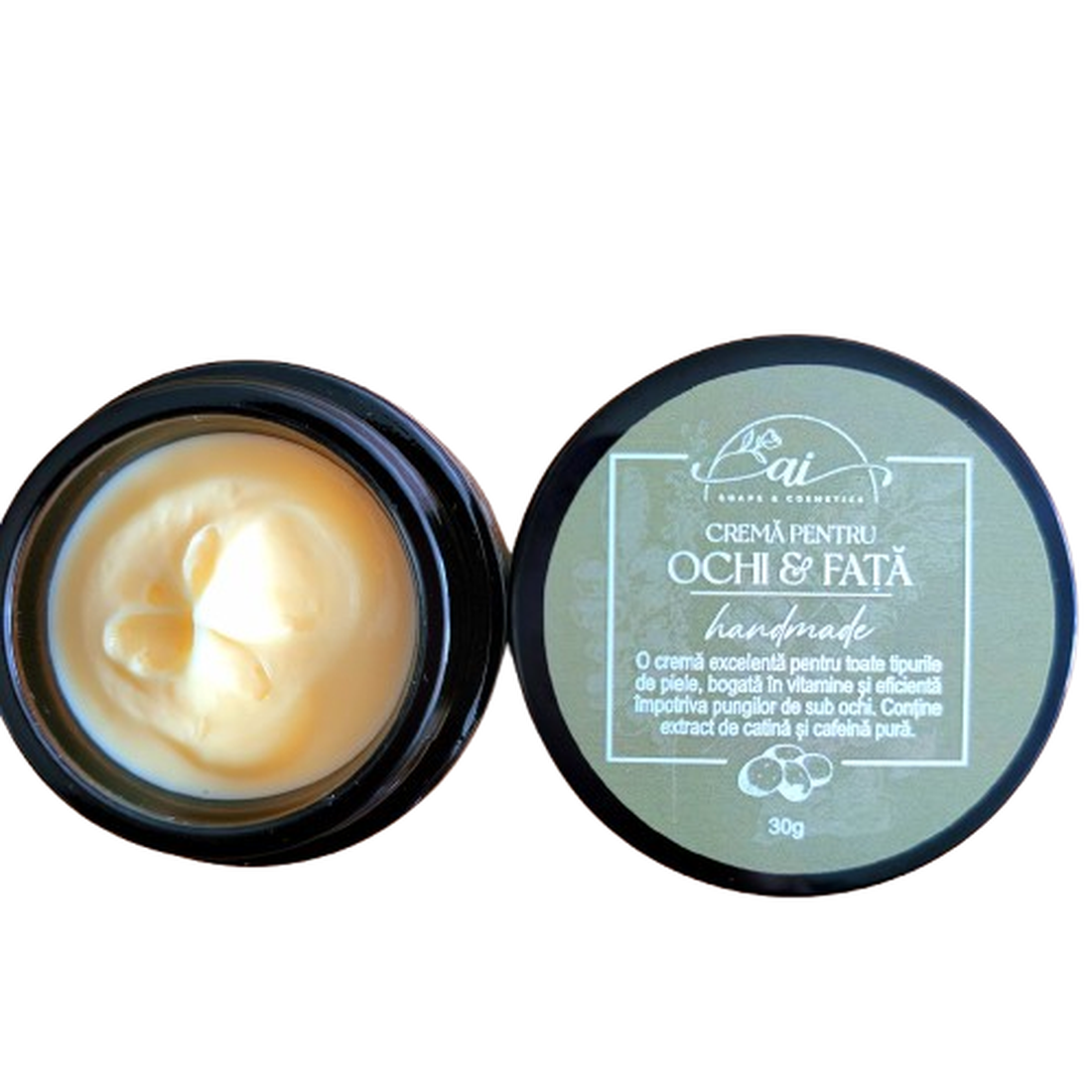Crema contur ochi si fata cu acid hialuronic si extract de acmella(botox vegetal) - igienă și înfrumusețare - accesorii pentru îngrijirea feței - cremă de față - Artynos.ro