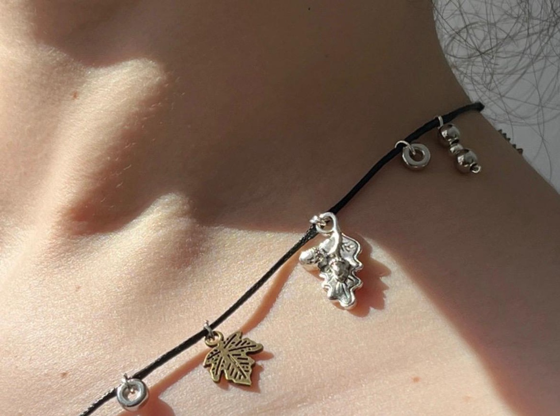 Lanț handmade cu pandantive diferite. - bijuterii - coliere - coliere cu pandative - Artynos.ro