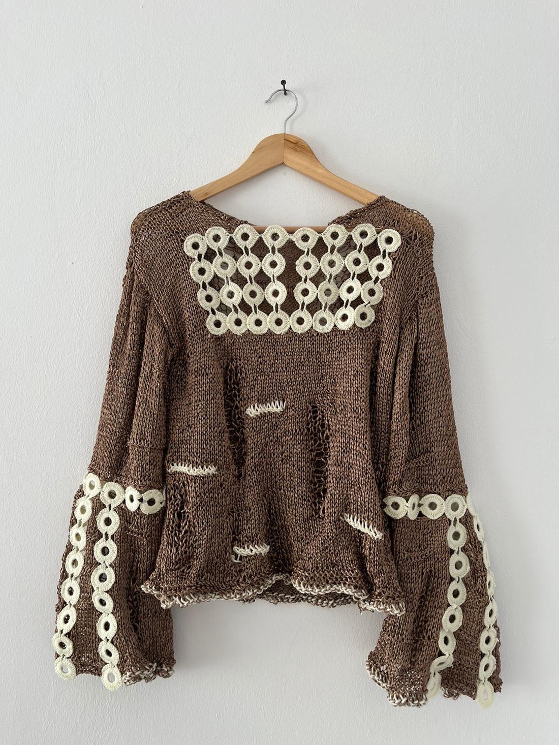 Pulover de vară, tricotat. - îmbrăcăminte și modă - haine damă - bluze damă - Artynos.ro