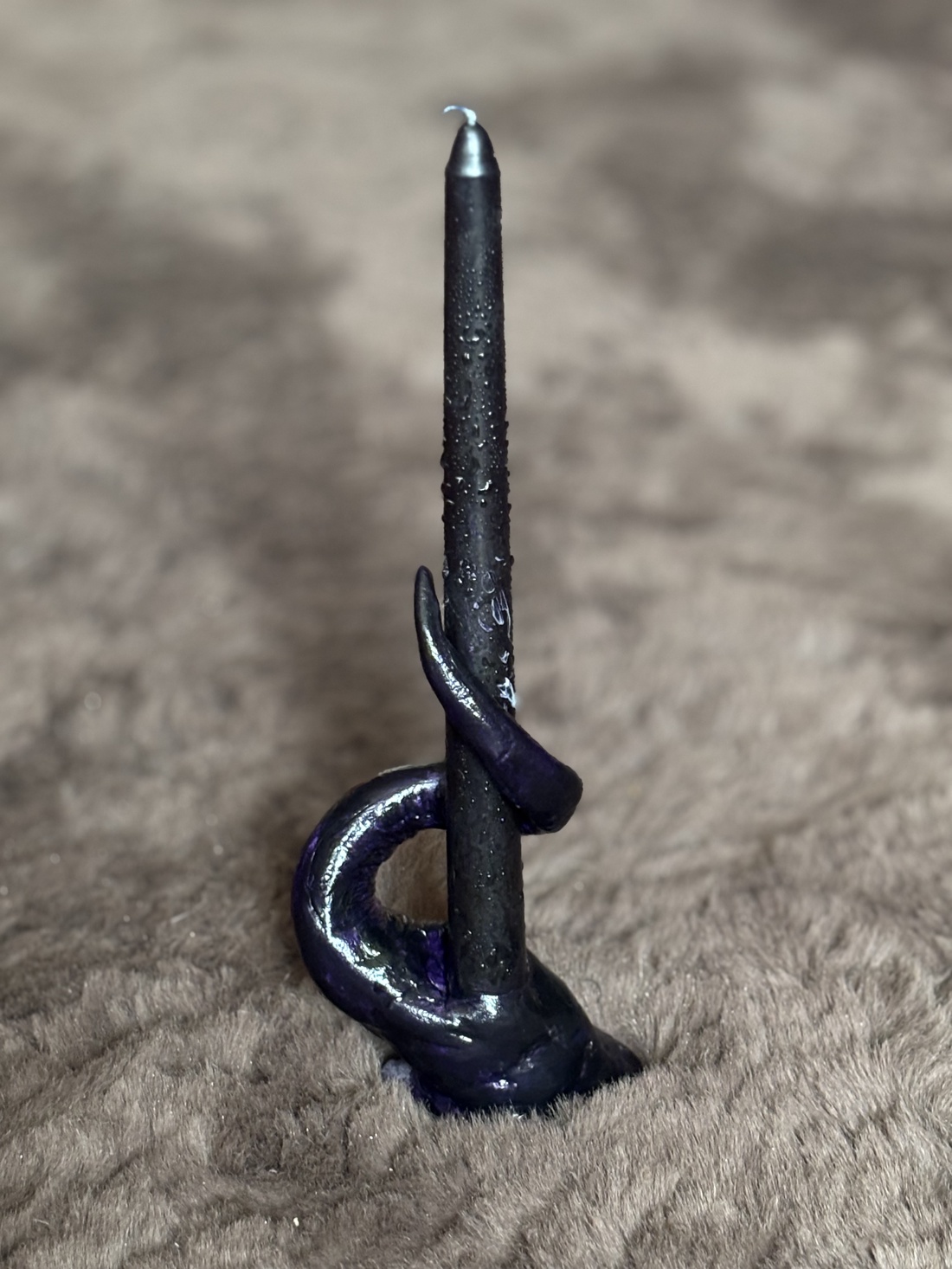 Lumânare cu suport din lut - casă & stil de viață - lumânări, parfumuri, arome - lumânare - lumânări artizanale - Artynos.ro