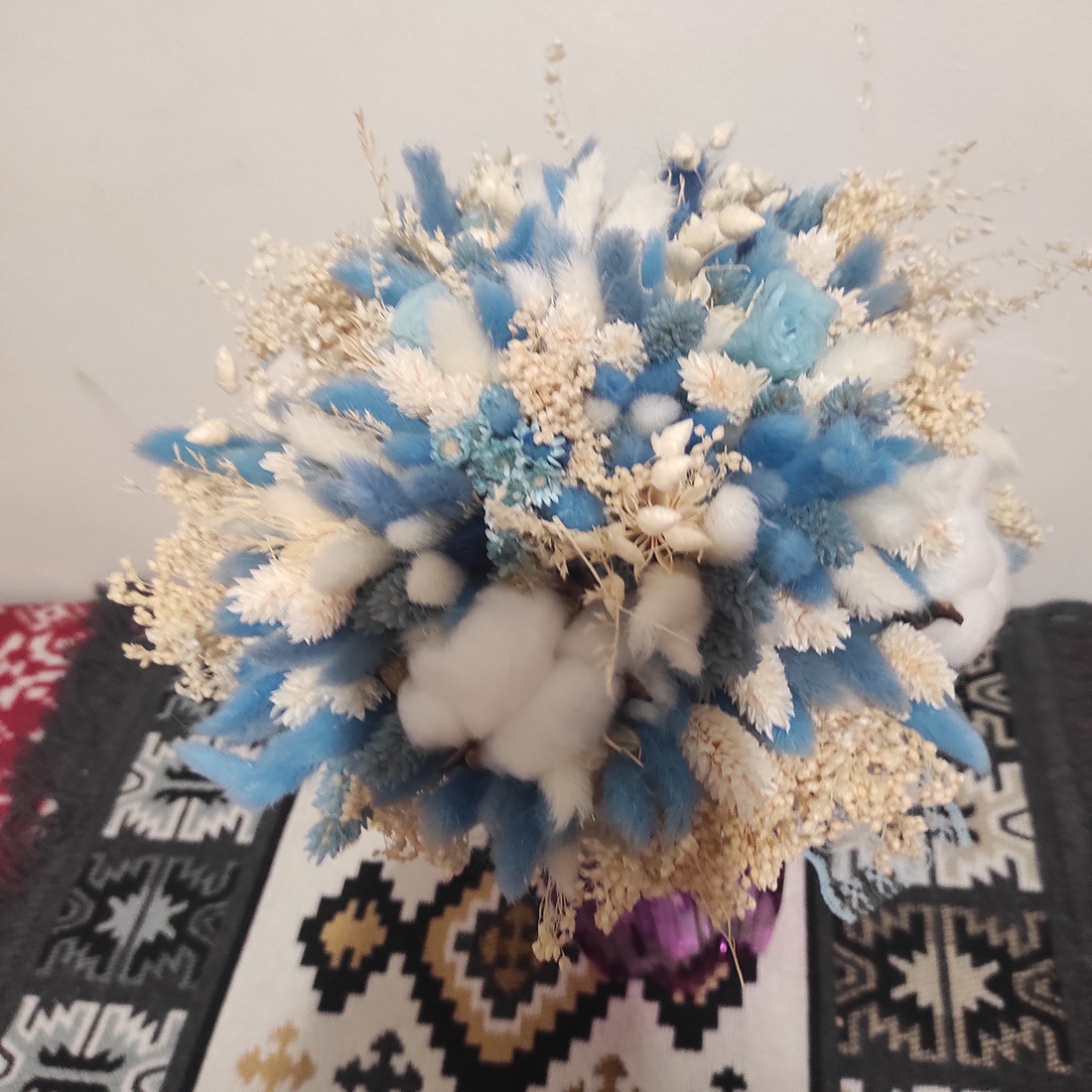 Buchet de mireasa și nașă cu plante uscate și flori bumbac - accesorii nuntă - buchet mireasă - Artynos.ro Buchet de mireasa și nașă cu plante uscate și flori bumbac - accesorii nuntă - buchet mireasă - Artynos.ro