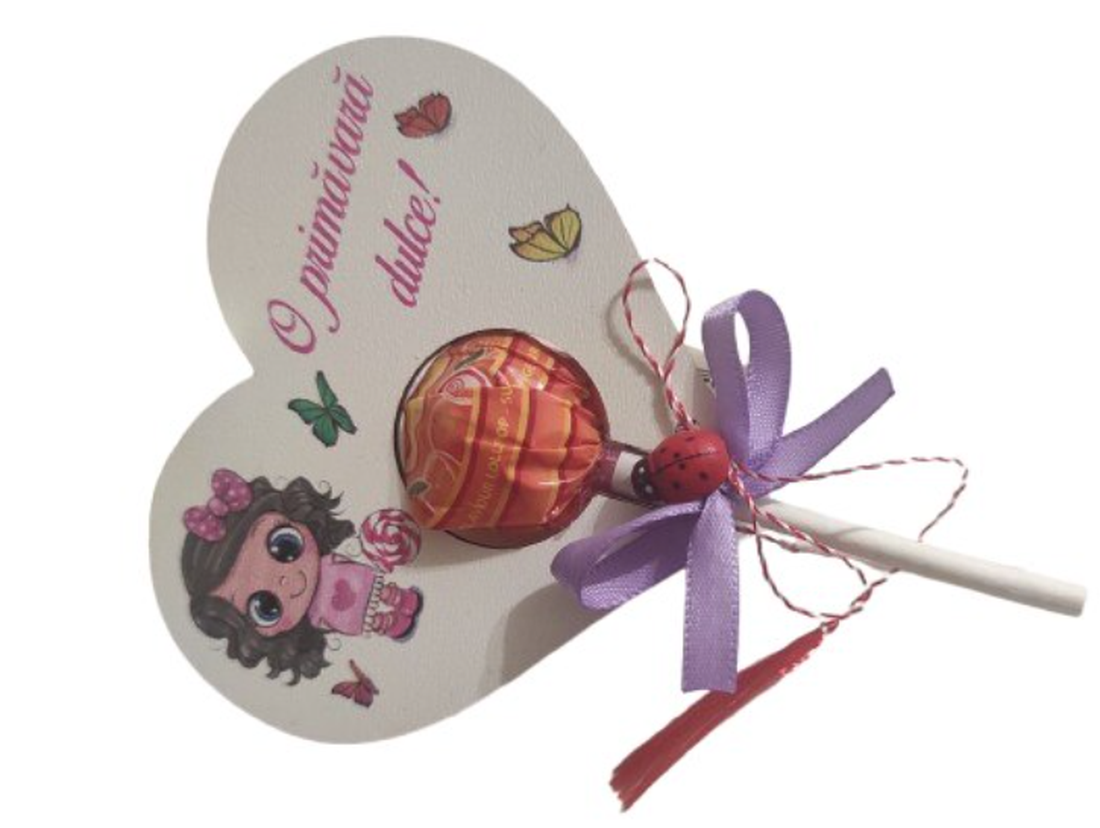 Martisor dulce cu acadea - bijuterii - mărțișor - Artynos.ro