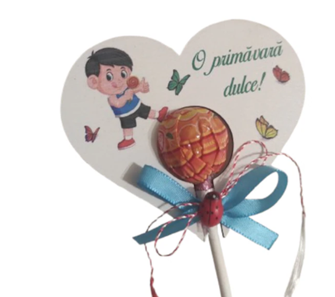 Martisor dulce cu acadea - bijuterii - mărțișor - Artynos.ro