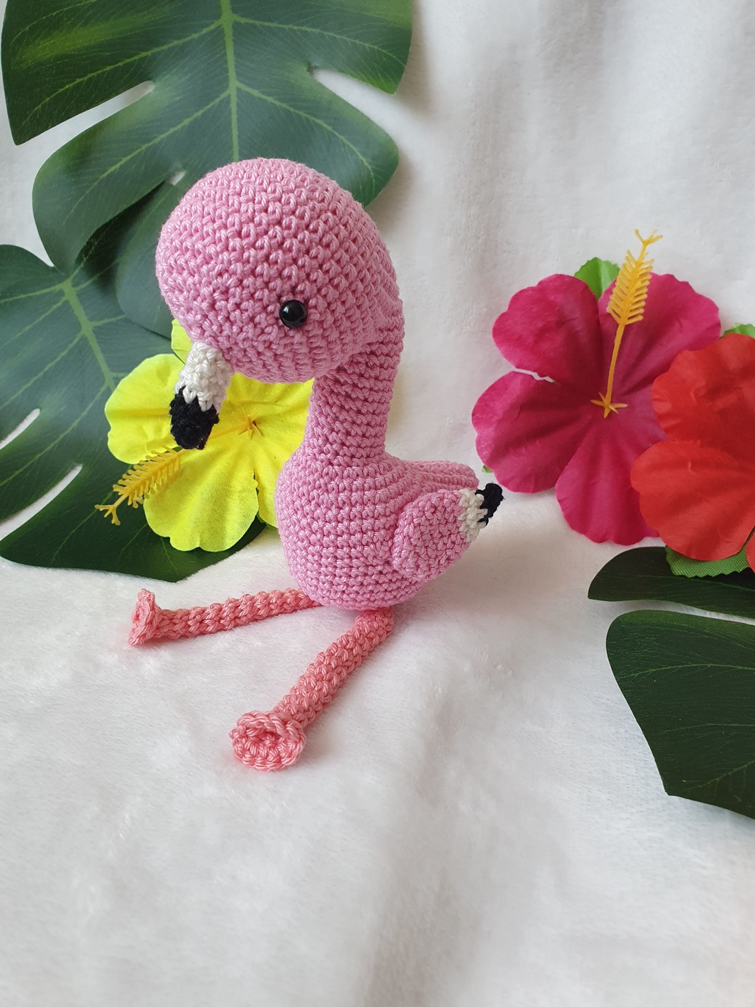 Croșetat flamingo - jucării și echipamente pentru copii - plușuri - păsări de pluș - Artynos.ro