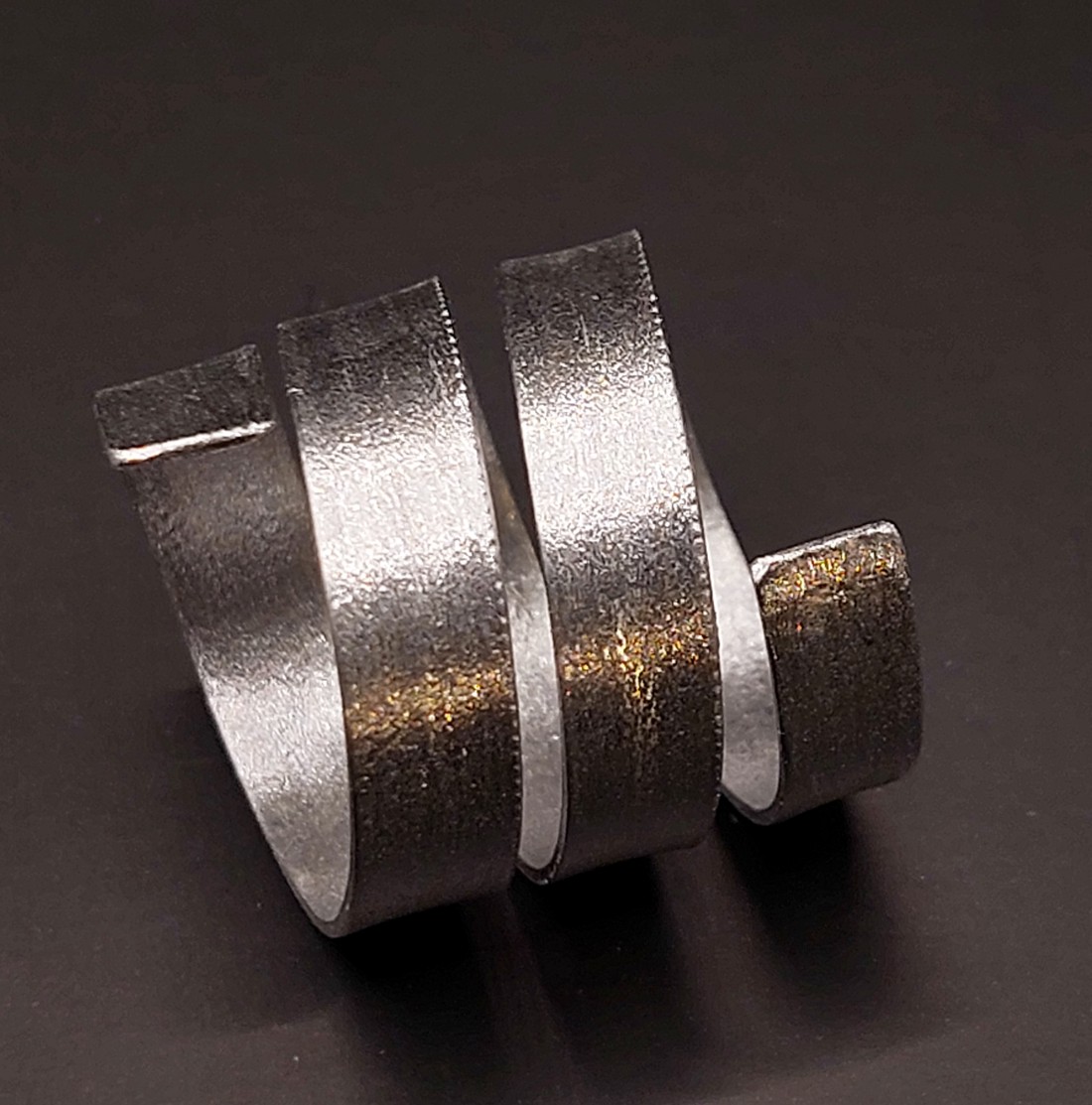 Inel răsucit din aluminiu -  - Artynos.ro