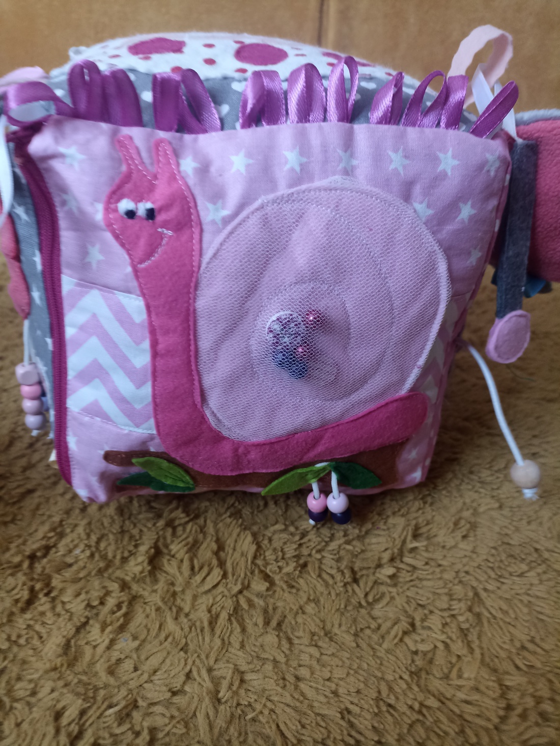Cub moale pentru bebeluși, de la 0 luni, personalizabil, Alege culorile și exercițiile potrivite ție :) - jucării și echipamente pentru copii - jucării bebeluși - cub pentru copii - Artynos.ro