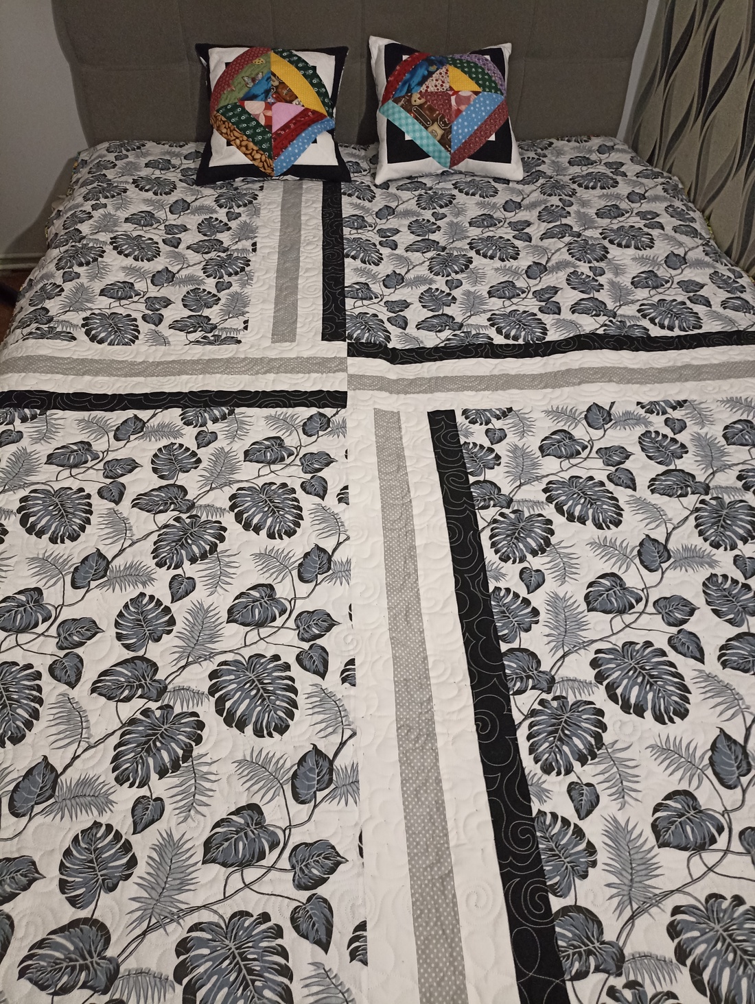 Elegáns patchwork takaró - casă & stil de viață - textile de casă - pături - Artynos.ro