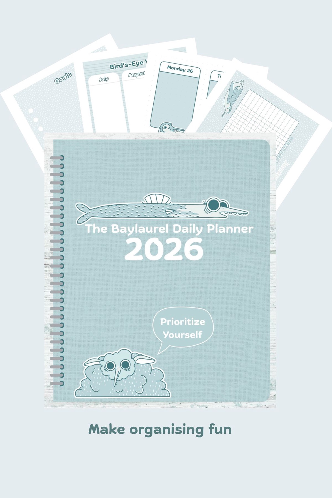 Agenda digitala datata, in engleza pentru anul 2026 - arte vizuale și accesorii  - grafică, ilustrație - grafică digitală - Artynos.ro