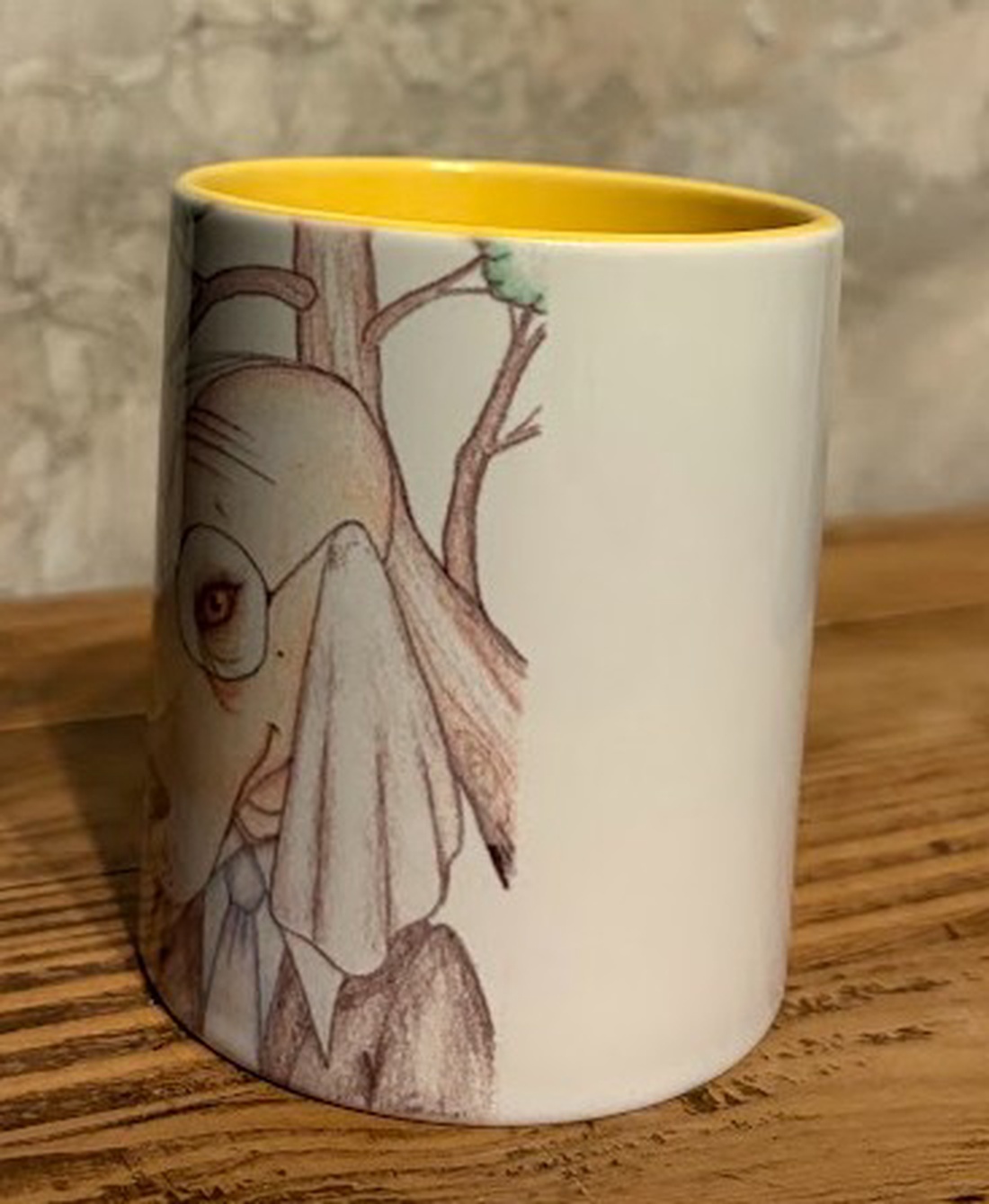 Cană Kapó Elemér � câine cu ochelari - casă & stil de viață - echipamente de bucătărie - accesorii de servire - căni - Artynos.ro