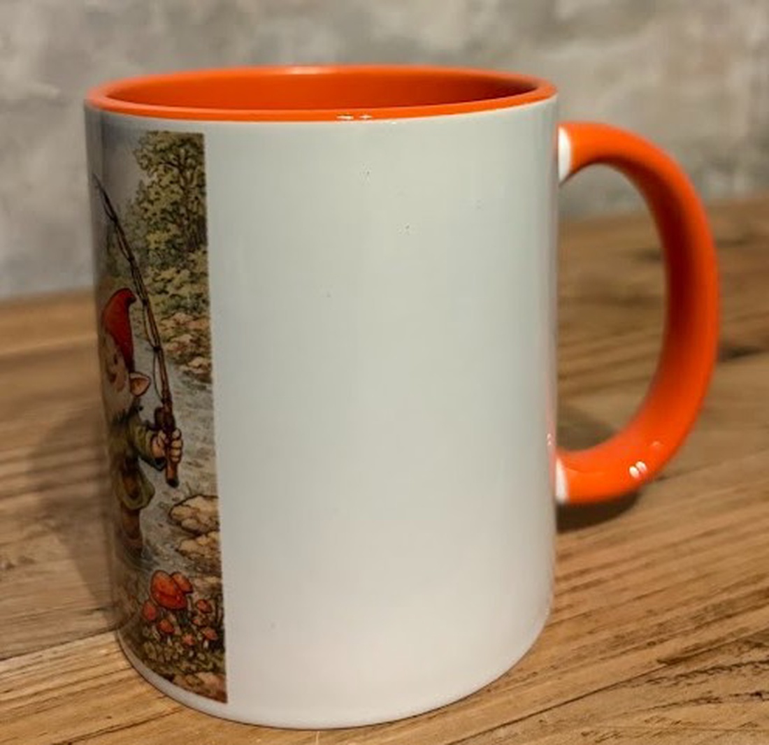 Cană cu pitic pescar și șalău - casă & stil de viață - echipamente de bucătărie - accesorii de servire - căni - Artynos.ro