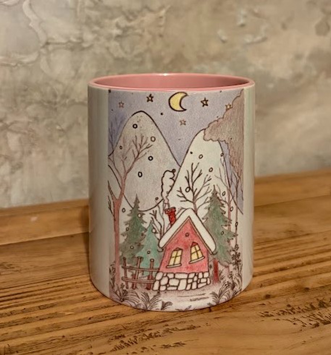 Cană Vis de iarnă - casă & stil de viață - echipamente de bucătărie - accesorii de servire - căni - Artynos.ro