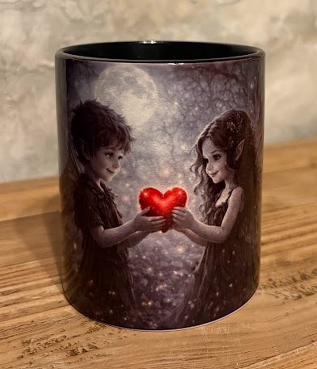 Cană Dragostea copiilor zâne gotice - casă & stil de viață - echipamente de bucătărie - accesorii de servire - căni - Artynos.ro
