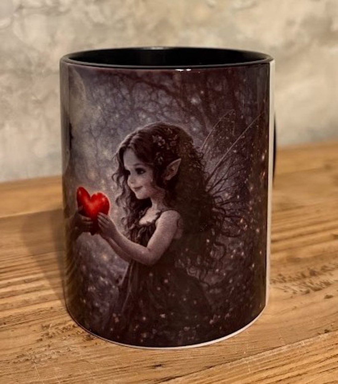 Cană Dragostea copiilor zâne gotice - casă & stil de viață - echipamente de bucătărie - accesorii de servire - căni - Artynos.ro