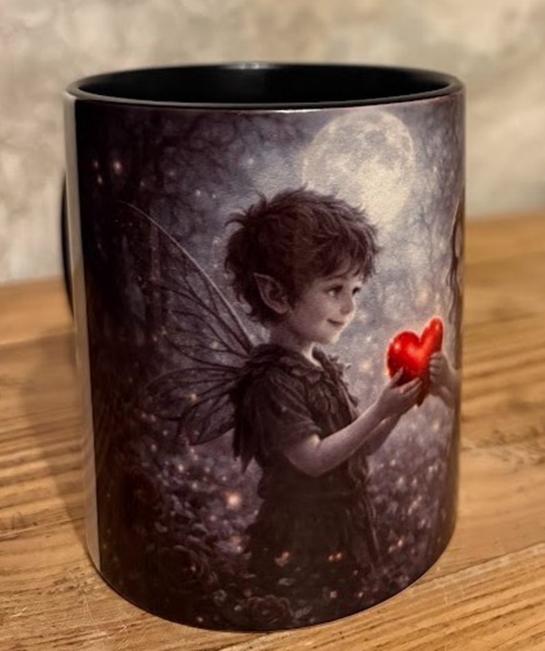 Cană Dragostea copiilor zâne gotice - casă & stil de viață - echipamente de bucătărie - accesorii de servire - căni - Artynos.ro