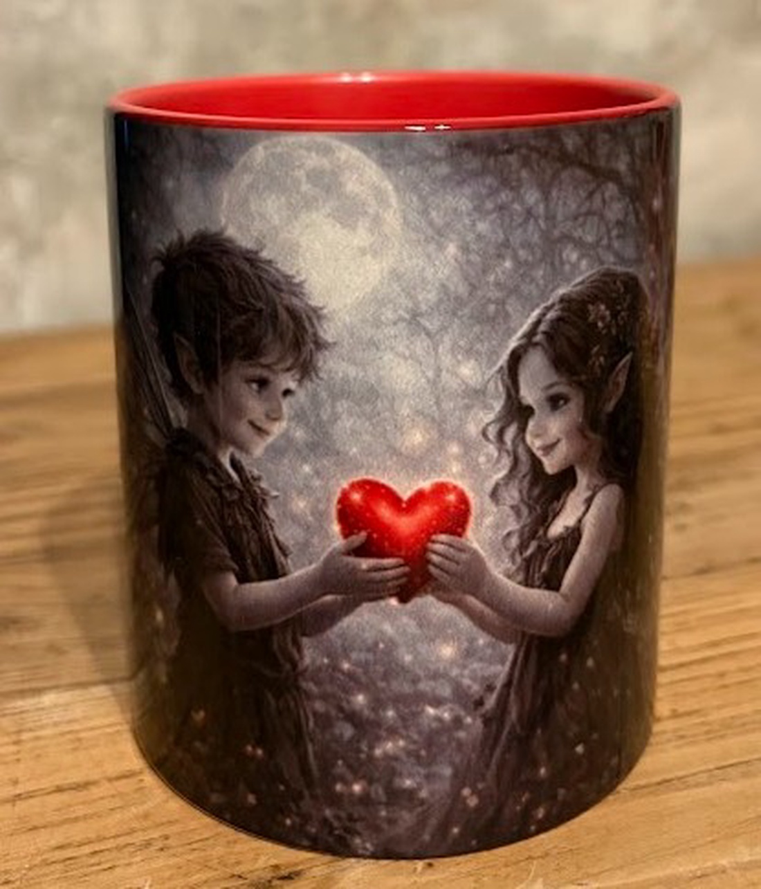 Cană Dragostea copiilor zâne gotice - casă & stil de viață - echipamente de bucătărie - accesorii de servire - căni - Artynos.ro