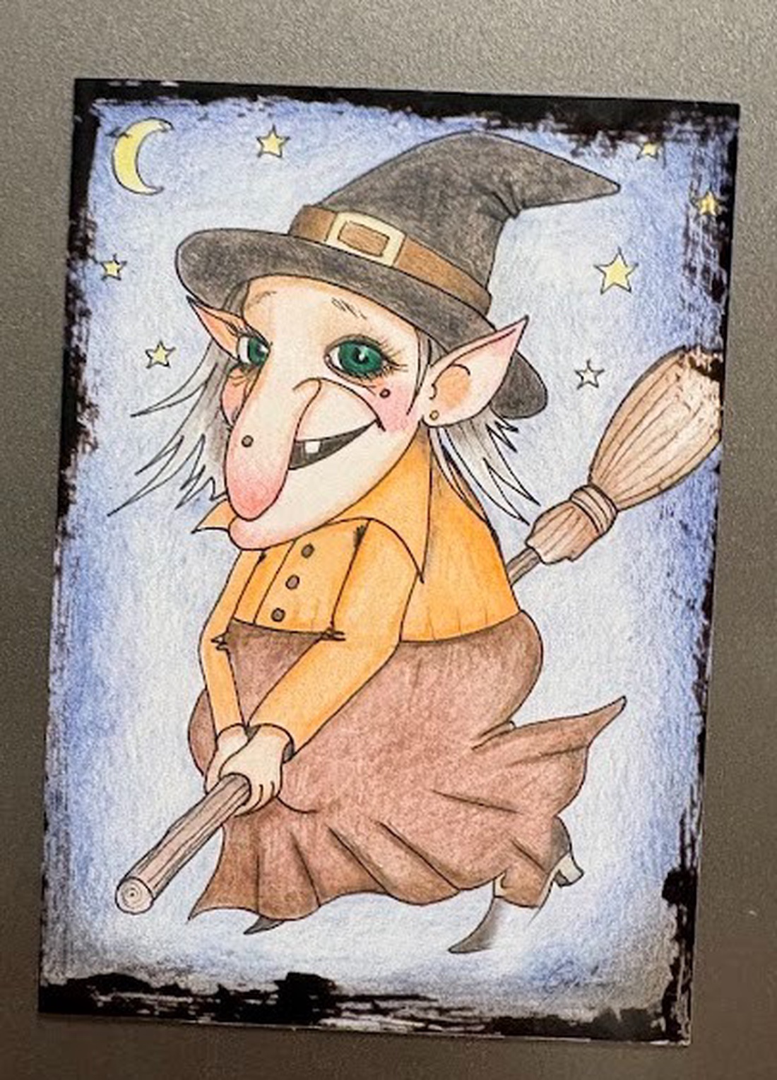 Magnet de frigider cu vrăjitoare - casă & stil de viață - echipamente de bucătărie - decor de bucătărie - magneți de frigider - Artynos.ro