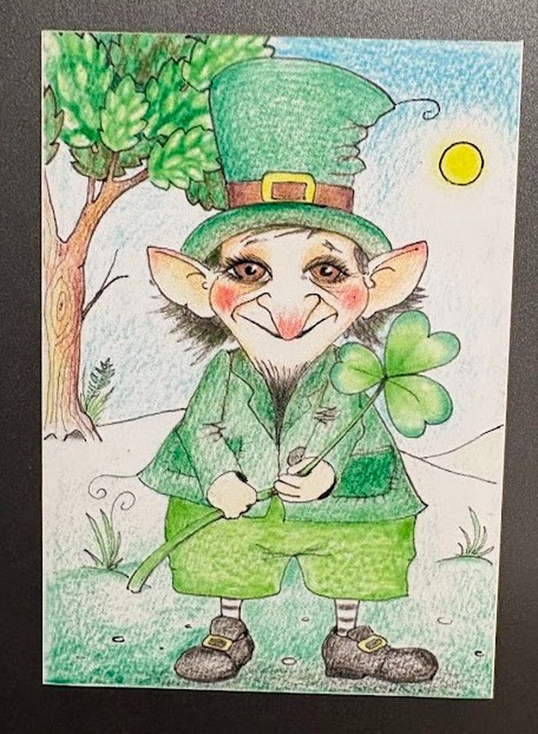 Magnet de frigider cu Sfântul Patrick - casă & stil de viață - echipamente de bucătărie - decor de bucătărie - magneți de frigider - Artynos.ro