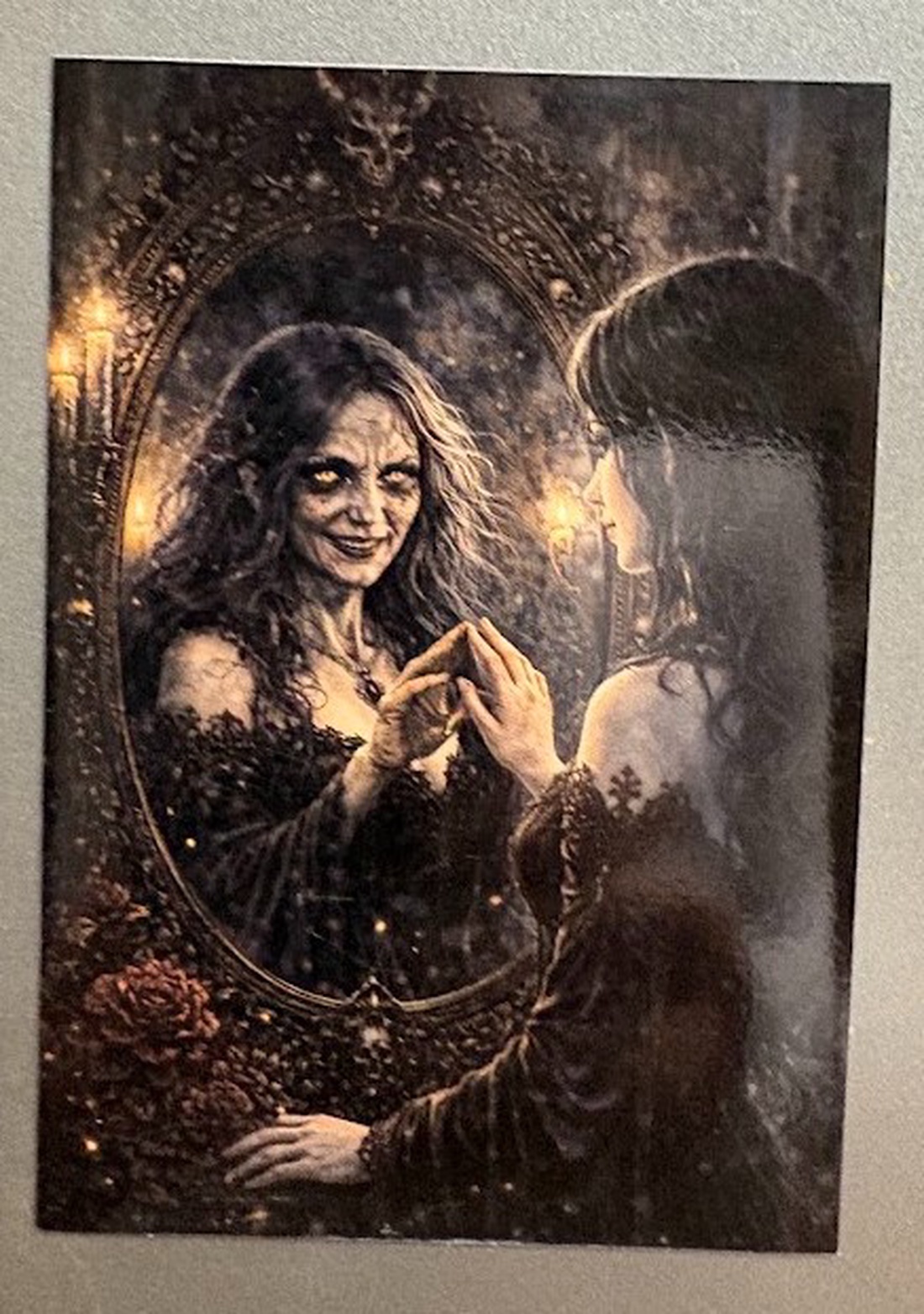 Magnet de frigider Oglindă vrăjitorească ce spune adevărul - casă & stil de viață - echipamente de bucătărie - decor de bucătărie - magneți de frigider - Artynos.ro